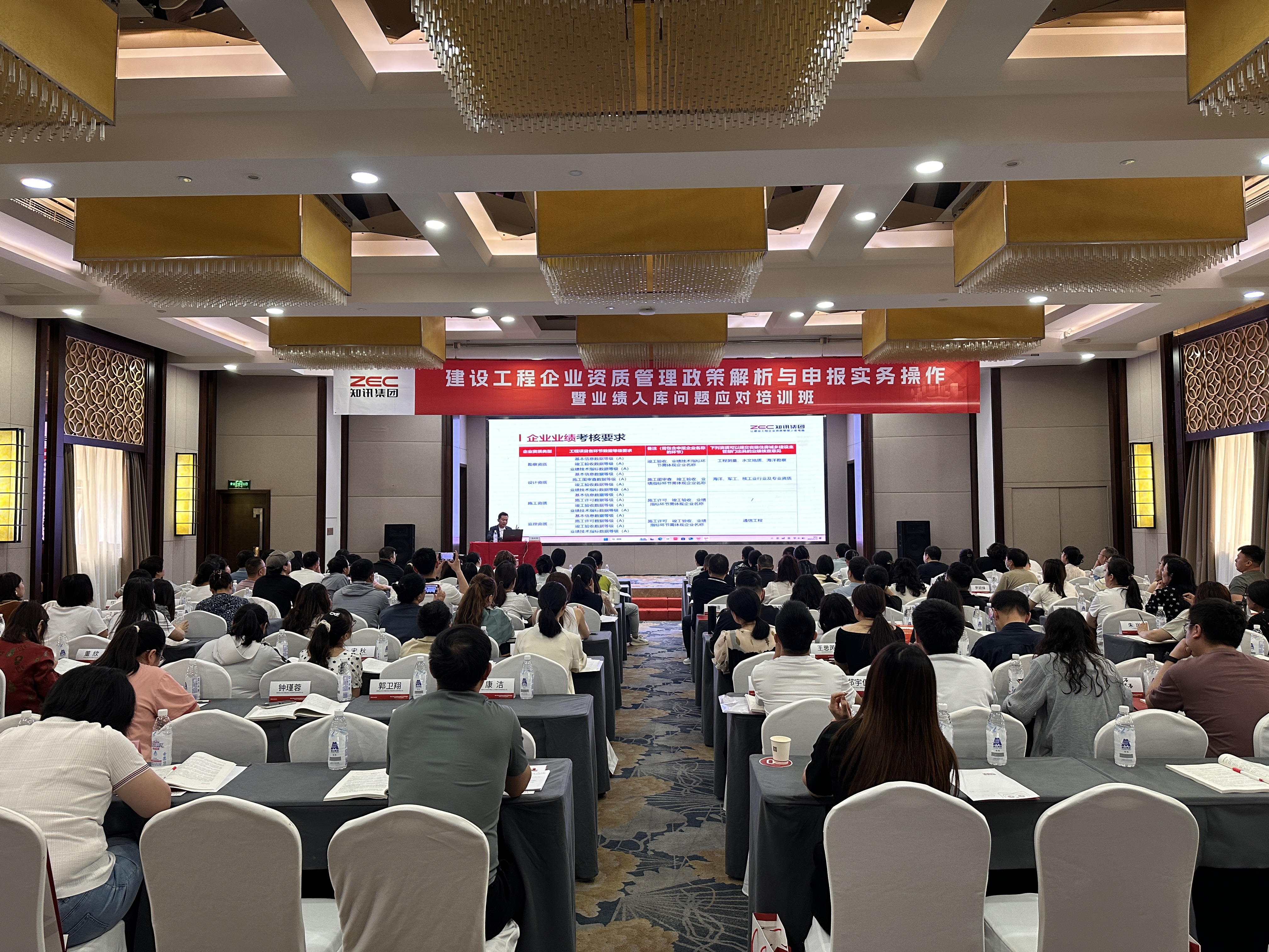 我公司經(jīng)營(yíng)部人員參加建設(shè)工程企業(yè)資質(zhì)管理政策解析與申報(bào)實(shí)務(wù)操作培訓(xùn)學(xué)習(xí)
